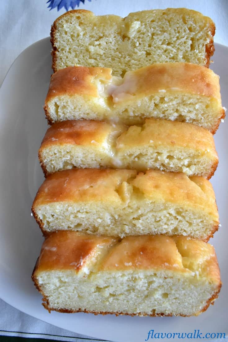 Lemon Loaf Cake with Lemon Glaze is light, moist and lemony. A delicious lemon dessert with the perfect balance of sweet and tart!