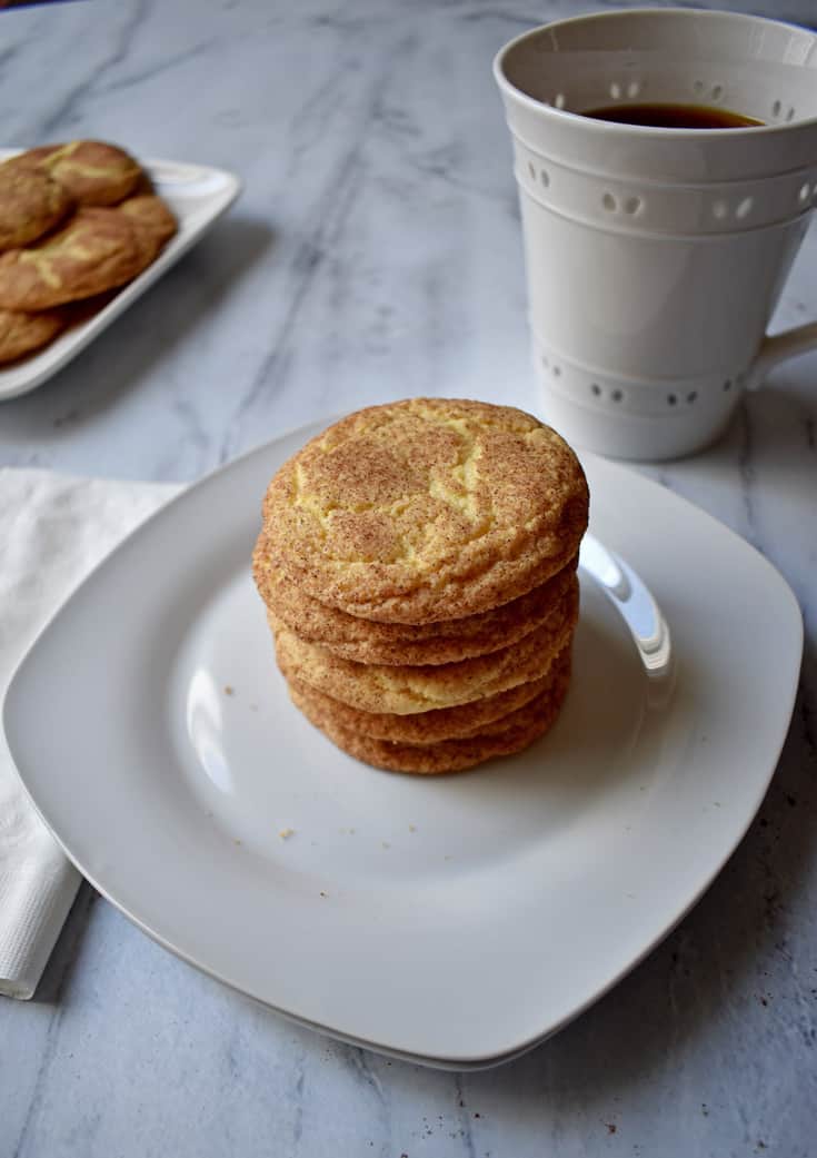Old-Fashioned Snickerdoodle Cookies {Gluten Free}
