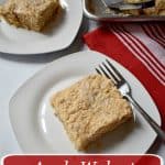 Apple Walnut Crumb Cake is incredibly moist and full of wonderful fall flavors. The combination of apples, walnuts, and ground cinnamon make this gluten free cake a must bake! recipe at www.flavorwalk.com #glutenfree #apple #cake #dessert #breakfast