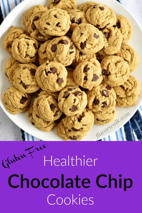These chocolate chip almond butter cookies are made healthier with quinoa flour. The crispy edges and chewy middle make them a perfect cookie combination!