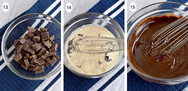 Chocolate Brownie Cheesecake {Gluten Free} Process 3