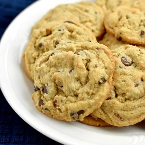 Chocolate Chip Peanut Butter Cookies - Flavor Walk