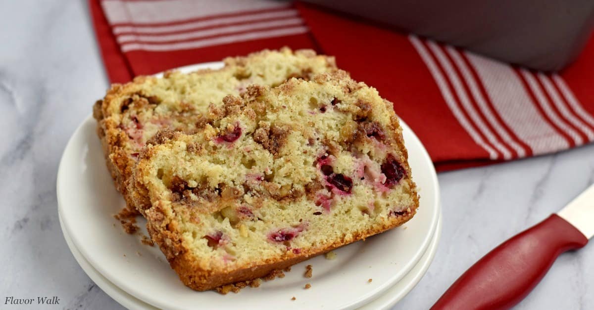 Gluten Free Cranberry Walnut Blender Bread - Holistic Rendezvous