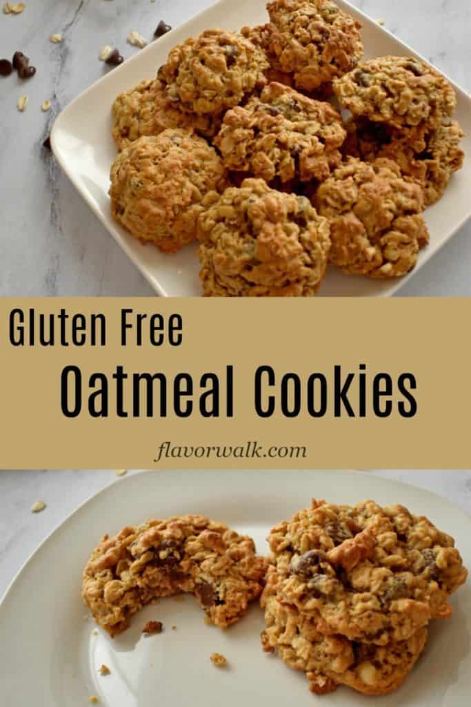 Gluten Free Oatmeal Cookies Recipe - Flavor Walk