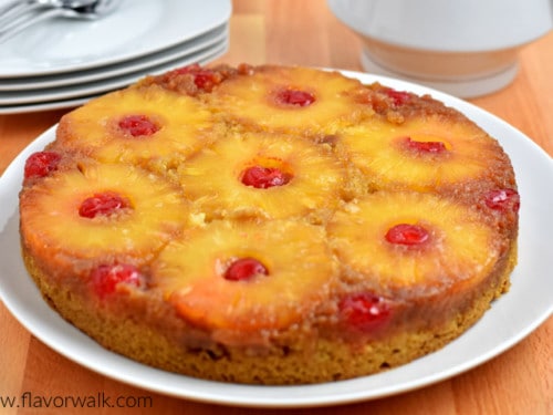 BEST EVER Pineapple Upside Down Cake - The Scran Line