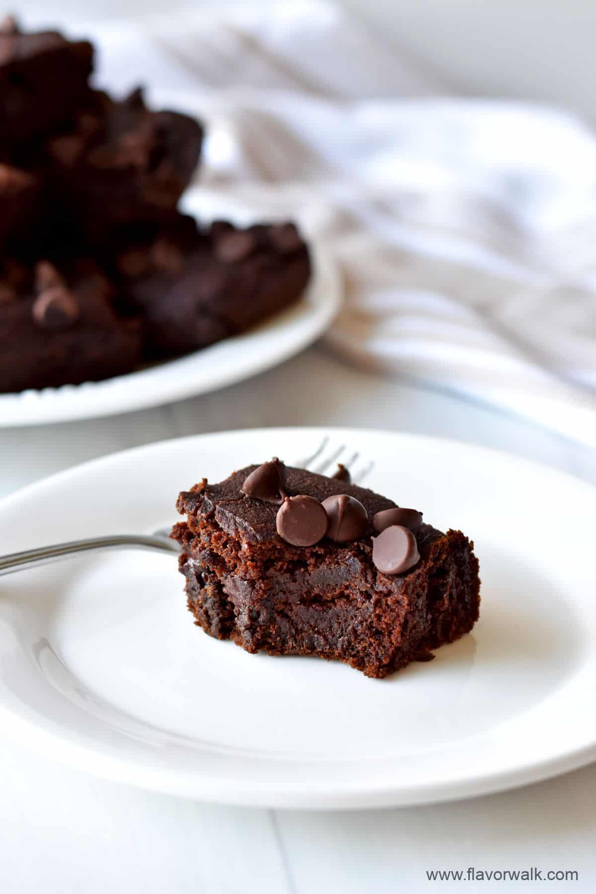 Easy Gluten Free Pumpkin Brownies - Flavor Walk