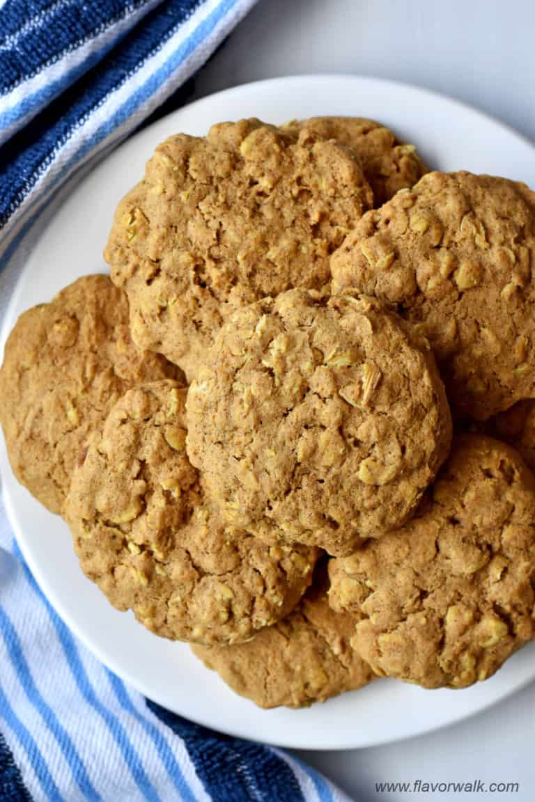 Easy Gluten Free Pumpkin Oatmeal Cookies - Flavor Walk