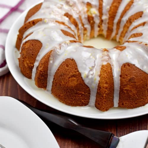 Gluten Free Lemon Cake - Flavor Walk