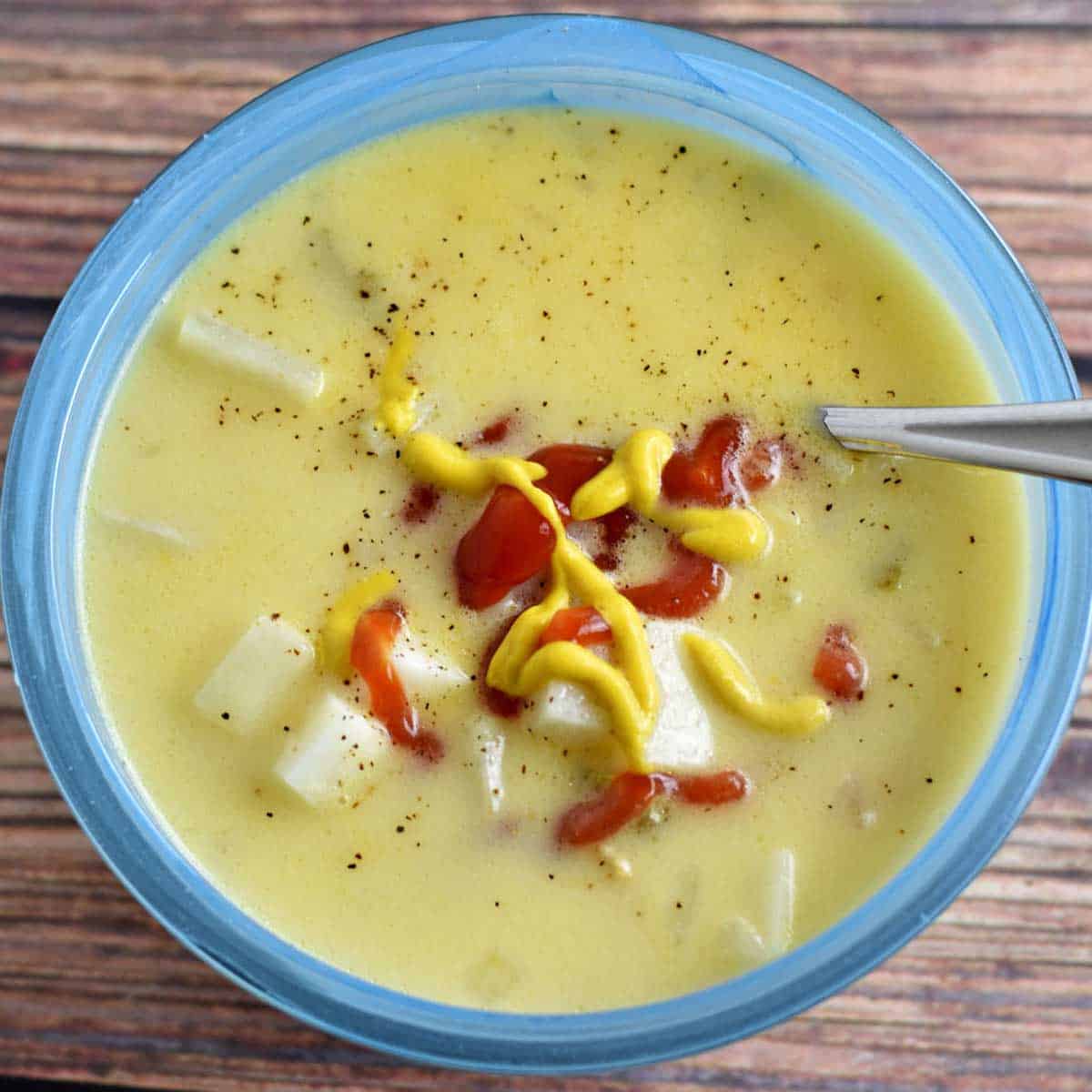 Crock Pot Cheeseburger Soup