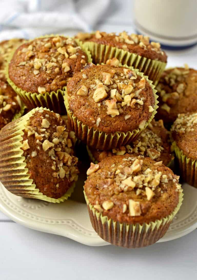 Gluten Free Banana Nut Muffins - Flavor Walk