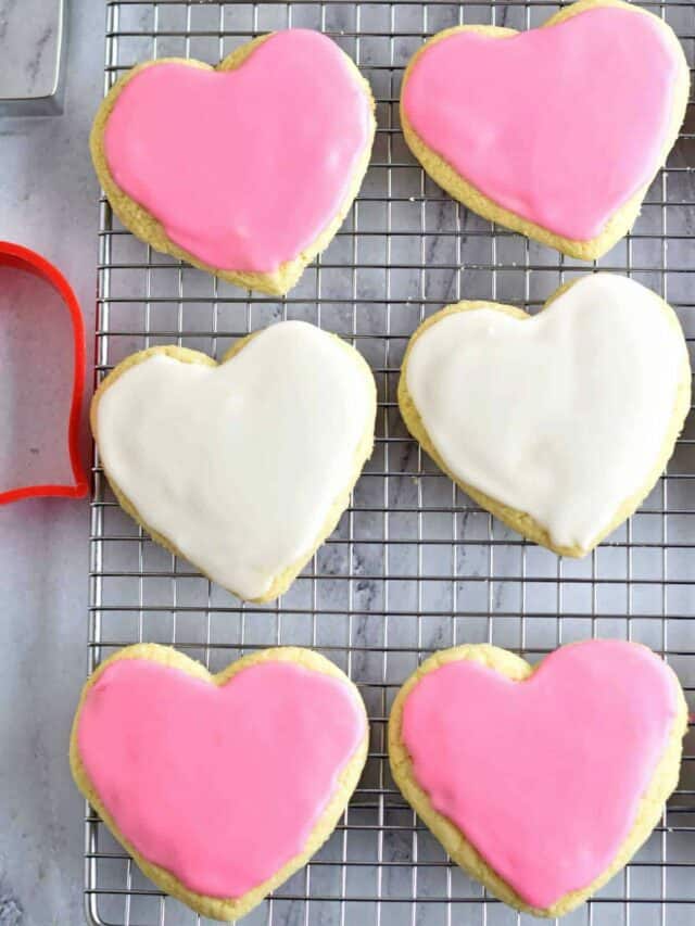 Gluten Free Frosted Sugar Cookies